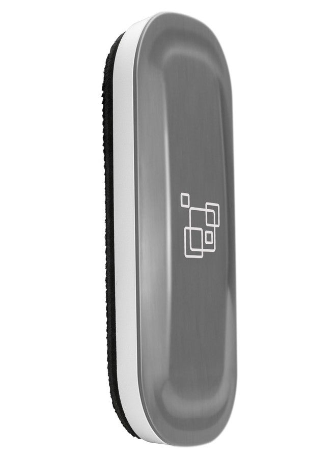 maxtek Magnetic Dry Erase Eraser, Glass Board Erasers, 1 Pack, Whiteboard Eraser for Dry Erase Board, Glass Board, Calendar Board, Office and School Supplies (Gray) - Image 1